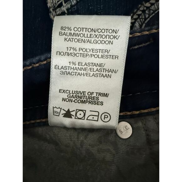 Silver Jeans Suki Mid Slim Boot Joga Jeans, Size 34 - Picture 6 of 6